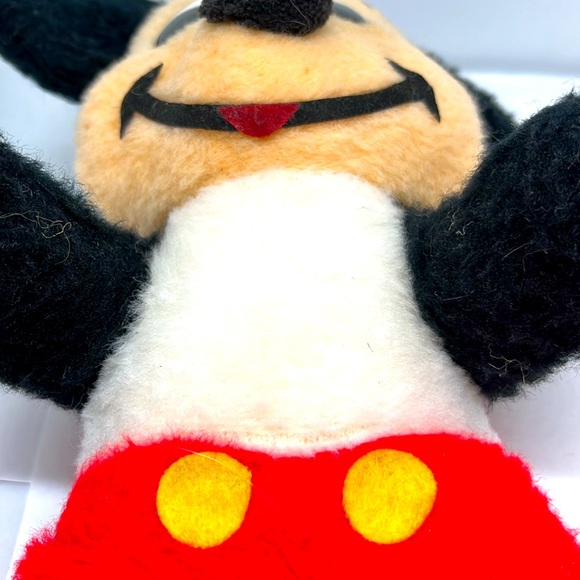 Vintage Mickey Mouse Stuffed Toy, Walt Disney Productions - Picture 5 of 5